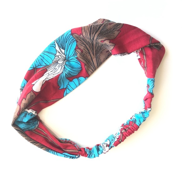 🆕 4 Pack floral pattern yoga headbands - Picture 3 of 6